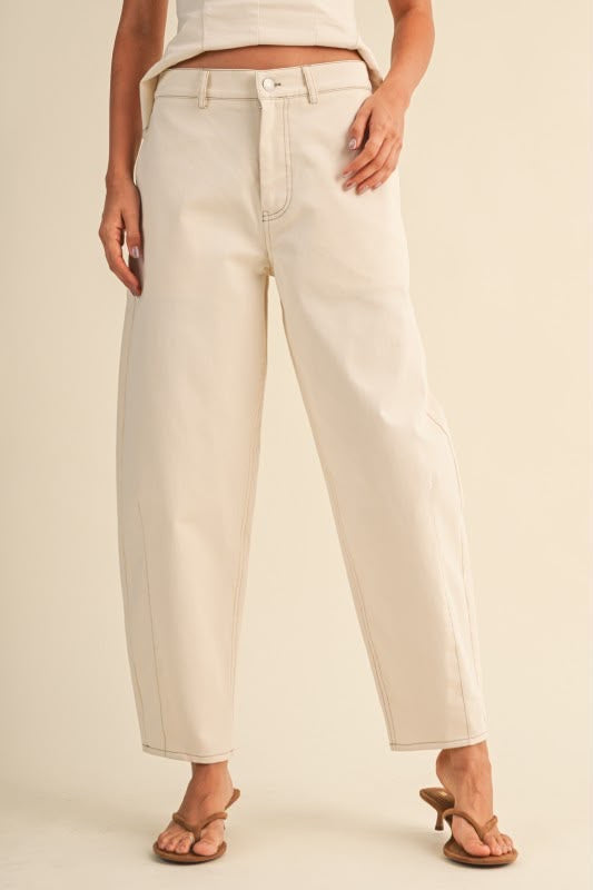 Set pantalón ivory