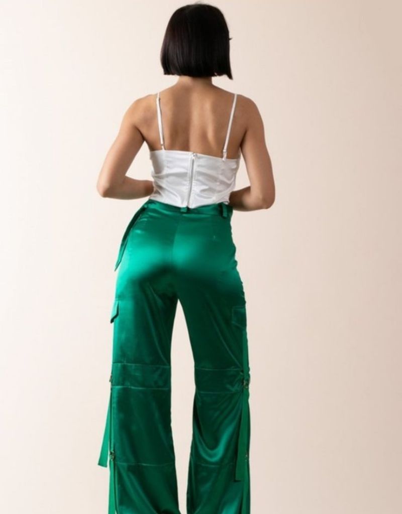 Pantalón Cargo verde