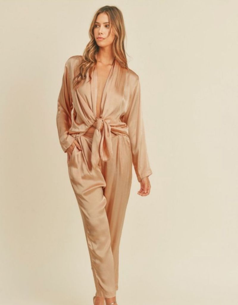 Jumpsuit satin