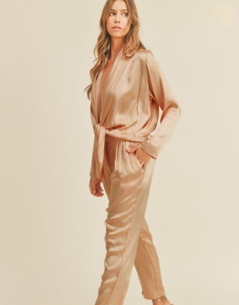 Jumpsuit satin