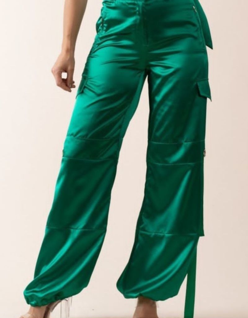 Pantalón Cargo verde