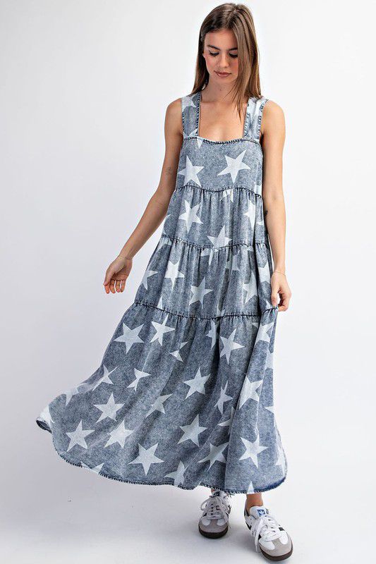 Maxi vestido estrellas