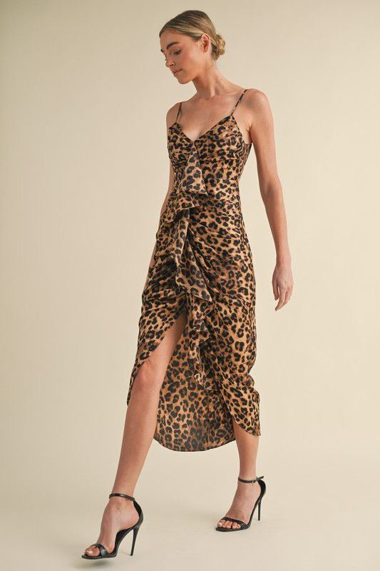 Vestido leopardo