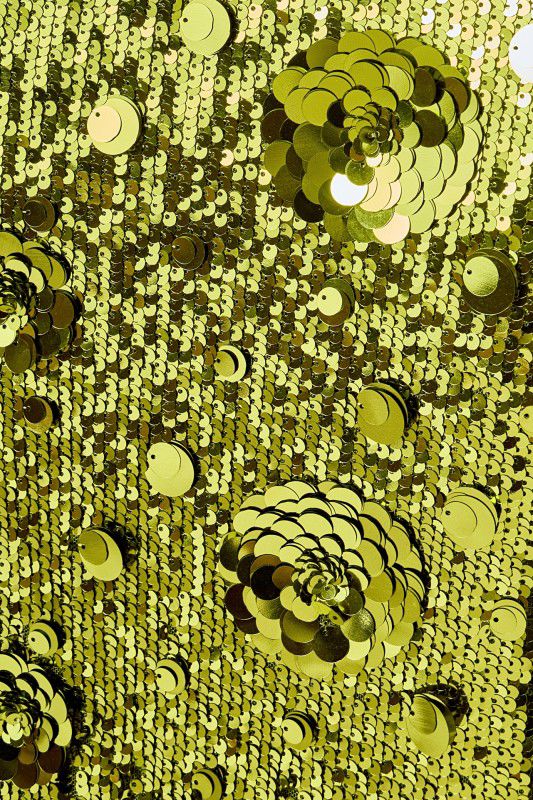 Vestido verde lentejuela