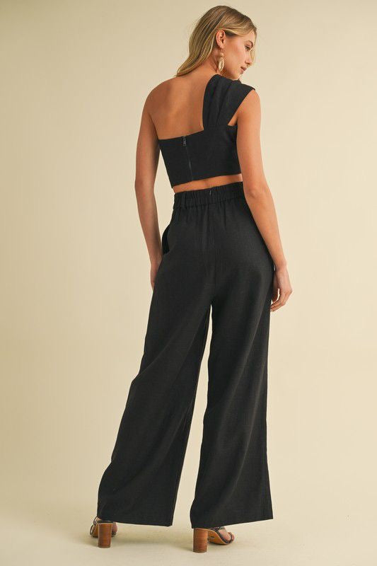 Set pantalón con Crop