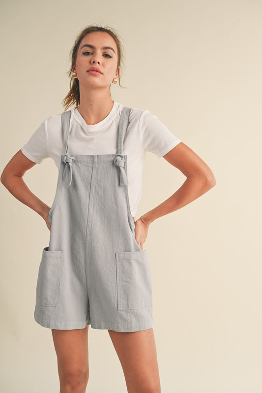 Jumpsuit corto gris