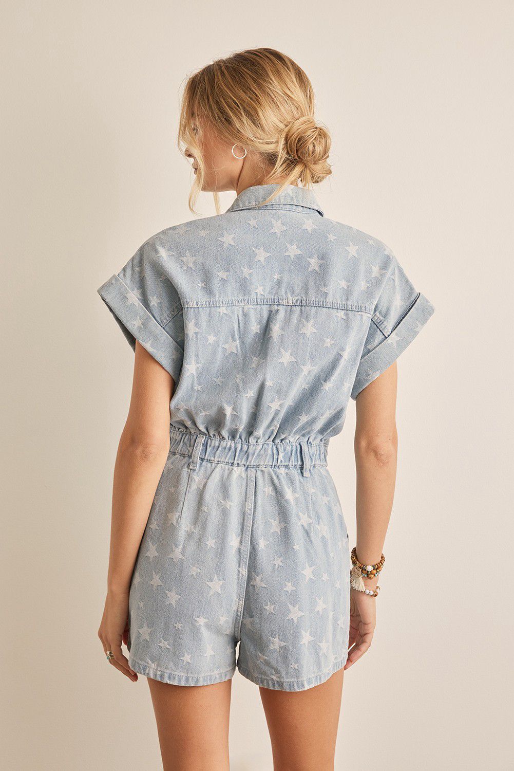 Jumpsuit Denim con estrellas