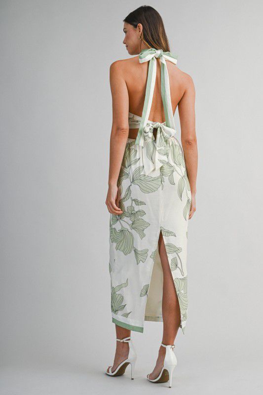 Vestido cut out