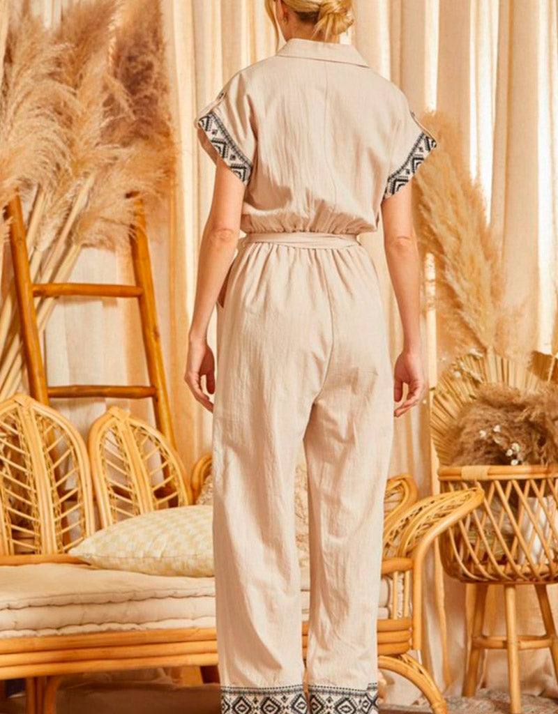 Jumpsuit Beige